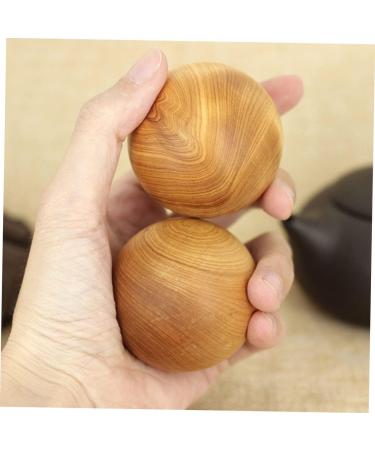 Healeeved Hand Rolling Balls - 6-Piece Massage Tools Set for Face Neck & Meditation | Wooden Massage Rollers for Relaxation & Exercise - Buy Online on GoSupps.com