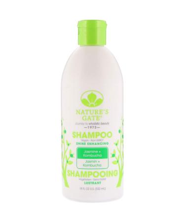 Nature's Gate Jasmine + Kombucha Shine Enhancing Shampoo 18 Fluid Ounce