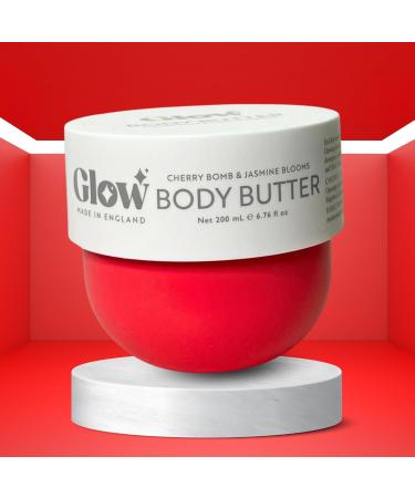 Nourishing Body Butter 200ml - Firming Moisturizer for Supple & Smooth Skin - Includes ShopZee Skincare eBook (Cherry Bomb & Jasmine Blooms) - Buy Online on GoSupps.com
