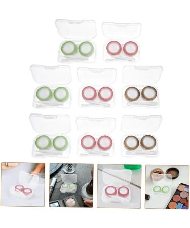 Solustre 32 STK Pink Contact Lens Container Set - Travel Accessories & Local Storage Case - Buy Online on GoSupps.com