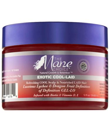 The Mane Choice Mane choice exotic cool-laid definition gel-lo luscious lychee & dragon fruit  12 Ounce