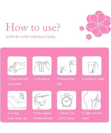 wuuair 10PCS Yoni Pearls Detox Balls with Feather and Applicator Herbal Essence for Cleansing PH Balance with PH Test Card - Buy Online on GoSupps.com