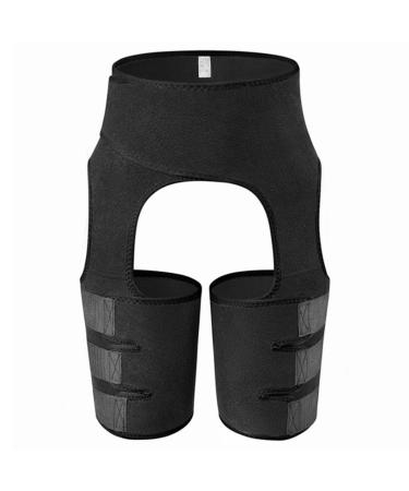 Hip Support Brace Sport Thigh Compression Brace for Hip Joints Arthritis Wrap Brace Protector Inguinal Belt Thigh Protective Gear Stability Anti-Slip Helps in Faster Recovery Groin Hip,Black,XL X-Large Black