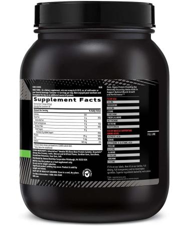 GNC AMP Nature-Based Vegan Protein - Muscle Growth & Repair | Vanilla Cookie | 28 Servings | Boost Athletic Strength & Performance - Buy Online on GoSupps.com