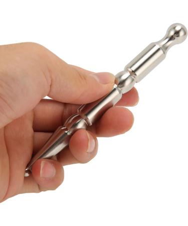 Dewin Stainless Steel Manual Acupuncture Pen | Ergonomic Portable Trigger Point Massage Device for Face & Body Pain Relief - Buy Online on GoSupps.com