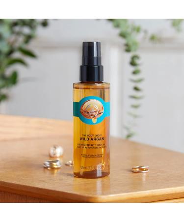 Body Shop Wild Argan Nourishing Dry Body Oil - Vegan, 3.3 oz GOLD 4.20 Fl Oz - Ideal for Dry Skin - Buy Online on GoSupps.com