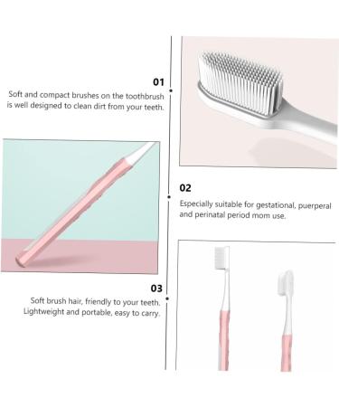 1 STK Delivery Portable Toothbrush for Kids & Adults - Oral Care Tool for Pregnant Women | Soft PP Perfect for After Birth - Buy Online on GoSupps.com