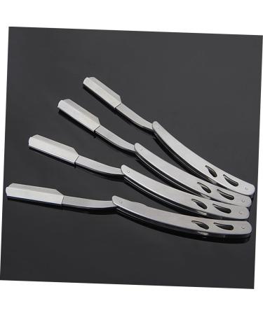 Doitool Vintage Stainless Steel Bald Shaver Holder for Men | Inox Shaving Razor & Hair Clip - Durable & Stylish - Buy Online on GoSupps.com