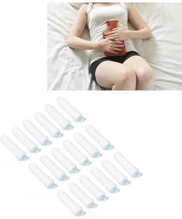 18 Pieces Portable Soft Cotton Tampons for Swimming Shopping Sports - Hygienic & Absorbent for Women - Buy Online on GoSupps.com