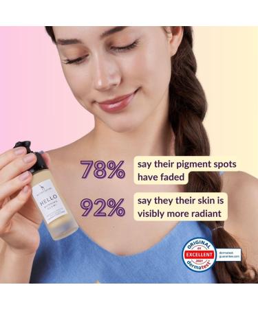 Vitamin C Serum for Face and Skin - 20% Vitamin C Anti-Ageing Formula with Hyaluronic Acid and Rhubarb Extract - VEGAN - 30ml - Natural Skin Care against Wrinkles and Blemishes - Buy Online on GoSupps.com