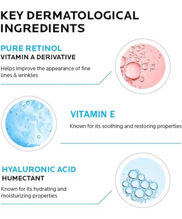 Double Retinol Serum for Face Retinol Serum High Strength for Face and Skin with Hyaluronic Acid Vitamin E Anti Aging Facial Serum Moisturizing Reduce Wrinkle Skin Repair Face Serum - Buy Online on GoSupps.com