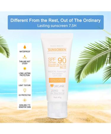 Buy SPF 50 Sunscreen Lotion & Cream - Brightening Sun Protection for Your Skin | International Shipping Available - Buy Online on GoSupps.com