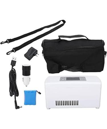 Mini Diabetic Cooler Insulin Refrigerator Portable Medicine Fridge Compact Medication Cooling Case for Car Travel 2-8 Home Medical Organize Cooler Box Single Battery outstanding78 - Buy Online on GoSupps.com