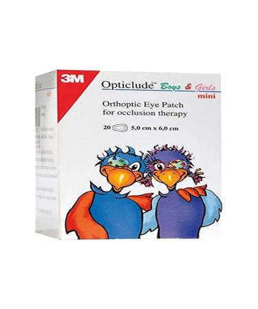 CSTLL - Opticlude colored eye patch Mini 5x6.2 cm - 30 patches
