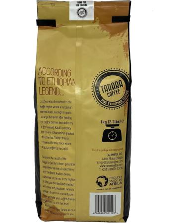 Tarara Coffee - Premium Ground Coffee - 100% Pure Ethiopian Arabica - Medium-Dark Artisan Roast - Rich & Aromatic - 1 - Buy Online on GoSupps.com