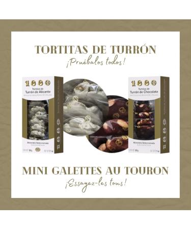 1880 - Mini chocolate almond pancakes supreme quality typical Christmas sweets artisanal recipe 200 grams - Buy Online on GoSupps.com