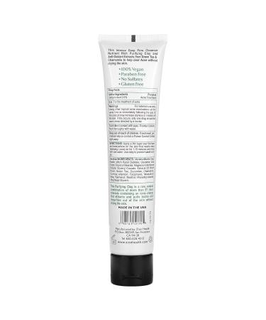 Zion Health Adama Ancient Clay Acne Mask | Deep Pore Cleanser 4 oz Buy Internationally - Buy Online on GoSupps.com