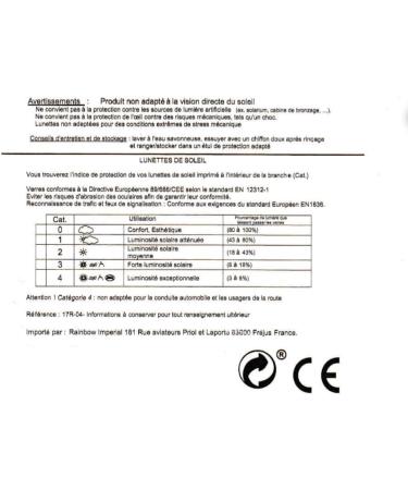 Rainbow Safety Polarized Sunglasses for Kids | UV400 UVA/UVB Protection for Ages 6+ - Blue - Buy Online on GoSupps.com