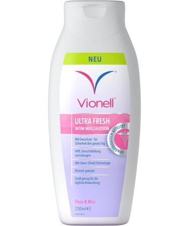 Vionell Intimate Wash Lotion - Fresh & Mild Pack of 6 (250ml each) - Gentle Care for Sensitive Skin - International Shipping Available - Buy Online on GoSupps.com
