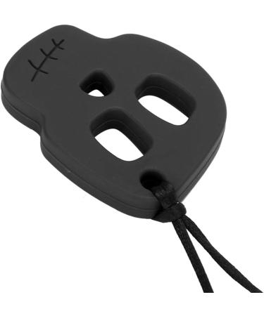 Black Skull Silicone Baby Teether for Effective Infant Soothing and Stress Reduction - Buy Online on GoSupps.com