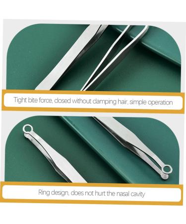 NOLITOY Precision Hair & Eyebrow Grooming Tool Set for Men - Stainless Steel Round Nose Scissors Trimmers & Tweezers - International Shipping Available - Buy Online on GoSupps.com