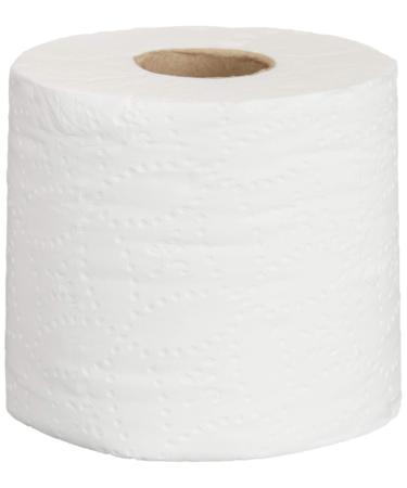 AmazonCommercial 2-Ply White Ultra Plus Individually Wrapped Toilet Paper|Septic Safe|Compatible with Standard Dispensers|400 Sheets per Roll (24 Rolls)(4.1