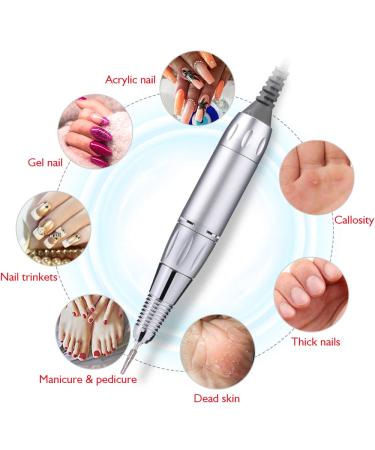 AZ GOGO Handpiece for TP283 Nail Drill Machine - 30000 RPM Portable Electric Nail Drill for Acrylic Nails (Charger Included) - Buy Online on GoSupps.com