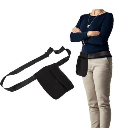 Adjustable Double Oil-Spa Dispenser Holder | Massage Bottle Holster - Durable Oxford Fabric Hip Bag for Easy Hanging - Buy Online on GoSupps.com