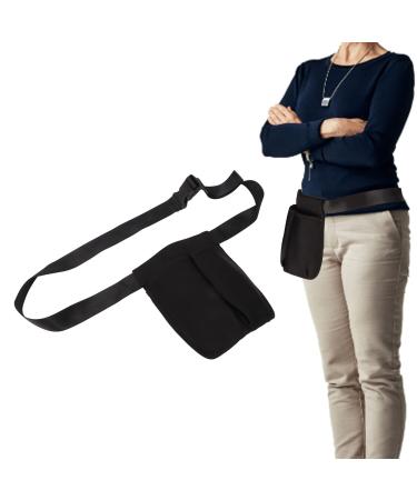 Massage bottle holster double kit adjustable prevents the falling from falling oxford cloth double waist hanging pocket for massage oil and massage lotion