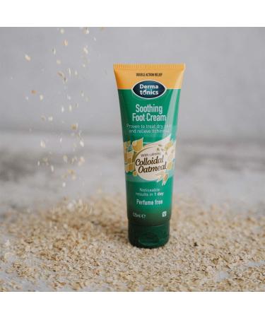 Dermatonics Soothing Foot Cream - Rapid Relief for Athlete's Foot, Dermatitis, Dry Skin - 125ml, Vegan & Diabetic-Friendly - Buy Online on GoSupps.com