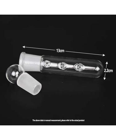 DXIA 2 Pcs Clear Crystal Glass Planaria Trap Cathers Durable Worm Catch Pen Shrimp Leeches Catcher with One 3 Holes for Cherry Shrimp Crystal Red Shrimp Dwarf Shrimp Aquarium Supplies - Buy Online on GoSupps.com