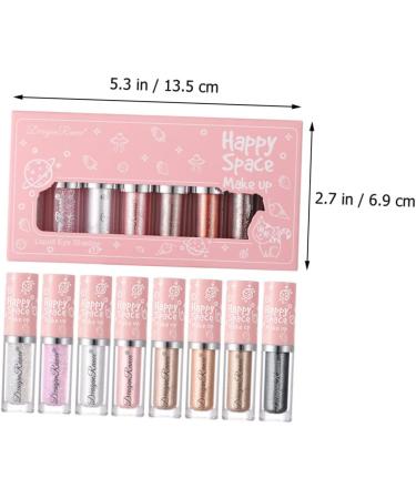 WOFASHPURET 8pcs Eye Shadow Eyeshadow Makeup Accessories Makeup Stuff Makeup Tools Cosmetics Lasting Miss - Buy Online on GoSupps.com