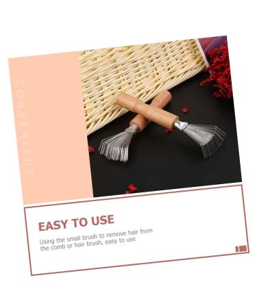 Shop Minkissy Cleaning Brush Set - 3 Piece Ergonomic Wire Accessories for Home & Salon - Mini Yellow Bristle Cleaner Tool - Buy Online on GoSupps.com