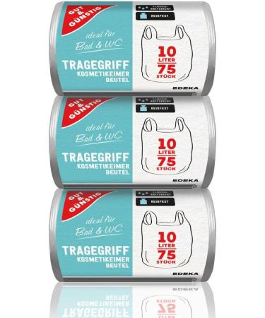 Affordable Tearproof 10L Cosmetic Bucket Bag - 3 Pack (75 Pieces) - Liquid-Tight & Durable - Buy Online on GoSupps.com