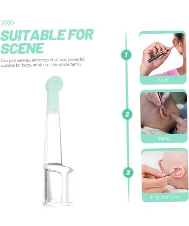FOYTOKI 6pcs Replaceable Ear Wax Tips for Ear Wax Removal Safe Comfortable Design - Buy Online on GoSupps.com