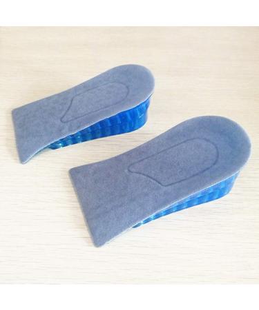 Buy Soft Gel Silicone Height Increase Insoles - Invisible Heel Lifting Shoe Inserts for Comfort & Elevation - Buy Online on GoSupps.com