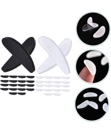Pretyzoom 20 Pairs Silicone Nose Pads - Replacement Cushions for Clear Glasses | Comfortable Air Cushions for Perfect Fit - Buy Online on GoSupps.com