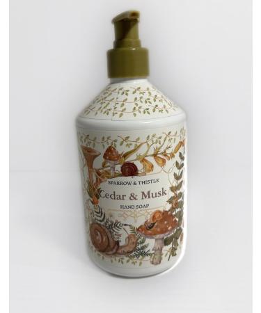 CEDAR & MUSK HAND SOAP 636 ML./ 21.5FL.OZ. (PACK OF 1)