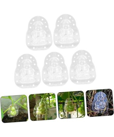 GANAZONO 25 Pcs Vegetable Mini Accessories Pumpkin molds Plastic Reusable molds Cucumber 7.6x5.6cmx5pcs Transparentx5pcs - Buy Online on GoSupps.com