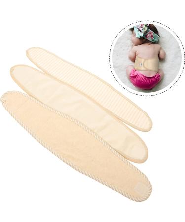 ORFOFE 3pcs Baby Belly Belt Set - Cotton Newborn Belly Button Band for Hernia Support - Buy Online on GoSupps.com