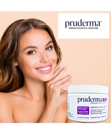 Pruderma KP Bump Eraser Hydrating Cream - 12 Oz | Bumps Be Gone for Rough & Bumpy Skin - Buy Online on GoSupps.com