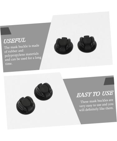 Fomiyes 50-Piece Mask Clips for Glasses | Secure & Comfortable Ear Mask Connections | Ideal for Adults - Buy Online on GoSupps.com