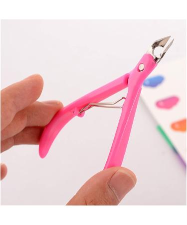 SJLS ABS Handle Toenail Ingrown Nail Art Cuticle Nipper Clipper Edge Cutter Manicure Scissor Plier Tool Pedicure Dead Skin Remover (Color : Random) - Buy Online on GoSupps.com