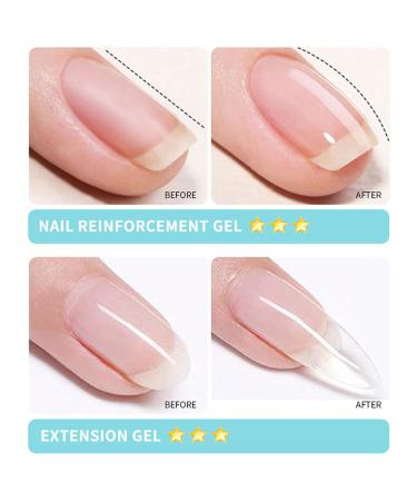 G n rique Gel Glue Clear Gel Adhesive Strong Gel Glue Durable Gel Adhesive Gel Glue for Artificial Nails | 8-in-1 Gel Nail Glue Long-Lasting Glue for Nail Extensions for Tips - Buy Online on GoSupps.com