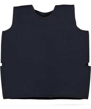 Sensory Compression Vest for Autism & Hyperactivity - Form-Fitting Breathable Design (Black Small) - Buy Online on GoSupps.com