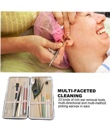 23pcs Complete Ear Cleaning Tool Set for Gentle Earwax Removal with Cherry Powder Ear Care Supplies - Buy Online on GoSupps.com