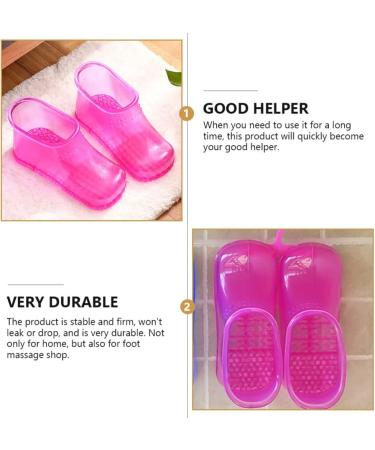 Beaupretty Foot Bath Shoes - Foot Care & Massage Sandals for Spa Treatment | PVC 26.3x11 cm - Buy Online on GoSupps.com