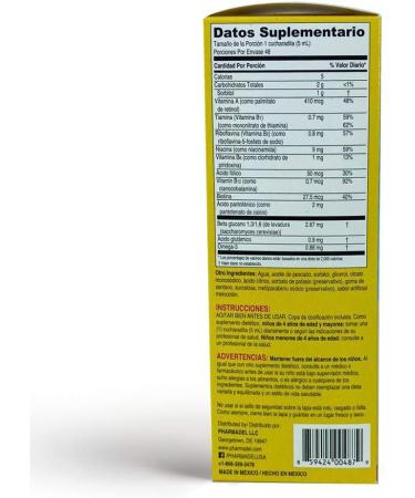 GirafKids 8oz Toddler Multivitamin Syrup - Omega 3, Beta Glucan, Quercetin & Vitamins - Peach Flavor - Buy Online on GoSupps.com