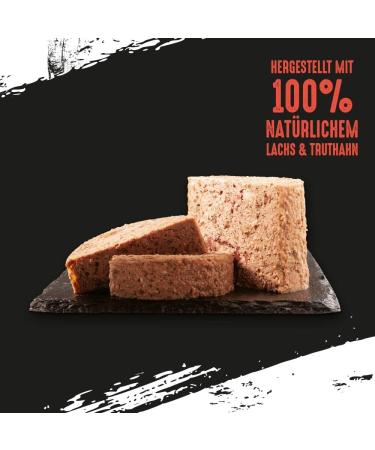 Premium Crave Adult Dog Food - Salmon & Turkey Wet Pate 6 Cans (6x400g) - High Protein Grain-Free All-Natural - Buy Online on GoSupps.com