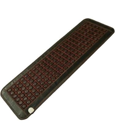 Jade heat mat remote infrared heating pillow heating pillows with natural jade heating mat Tourmal Jade Stein Topper Infrared heat matt for office sofa bedroom BO (color: 5*Germanium jade)